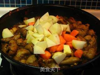 大盘鸡的做法步骤:10