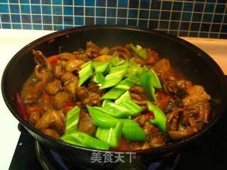 大盘鸡的做法步骤:13