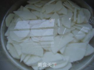 清炒山药的做法步骤：5