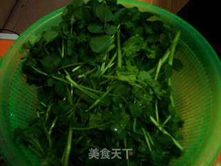 凉拌西洋菜的做法步骤：1
