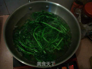 凉拌西洋菜的做法步骤：2