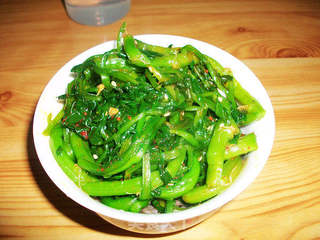 凉拌西洋菜的做法步骤：5