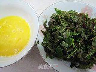 香椿炒蛋的做法步骤：2