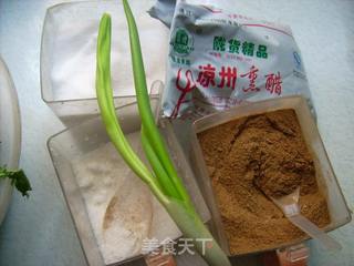 凉拌荠菜的做法步骤：2
