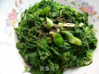凉拌荠菜的做法步骤：6