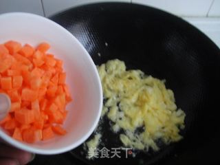 香橙炒饭的做法步骤：4
