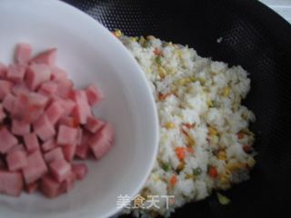 香橙炒饭的做法步骤：7