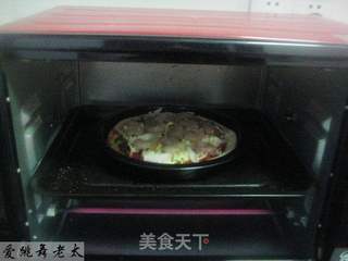 虾仁杂蔬比萨的做法步骤：6