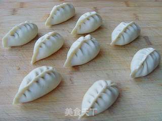 冰花煎饺的做法步骤:9
