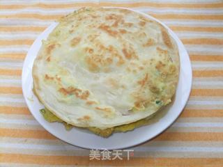 鸡蛋灌饼的做法步骤：16