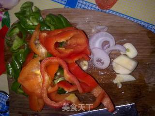 鱼香炒面  东北番茄酱版的做法步骤：1