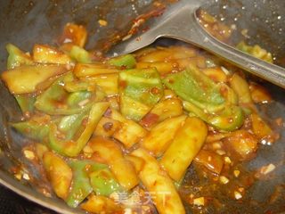 鱼香茄子的做法步骤:8