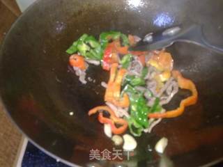 鱼香炒面  东北番茄酱版的做法步骤：7
