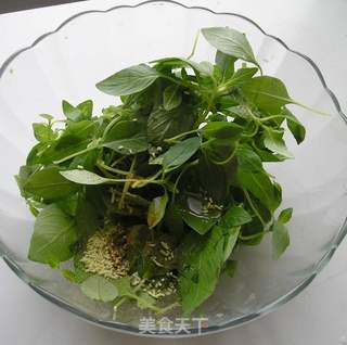 荆芥捞面的做法步骤：7