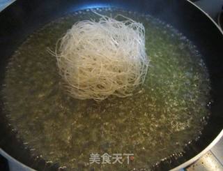 菜芯粉丝的做法步骤:4
