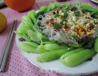 菜芯粉丝的做法步骤:5