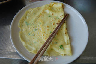 鸡蛋煎饼的做法步骤:8