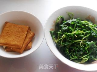 马兰头拌香干的做法步骤:2