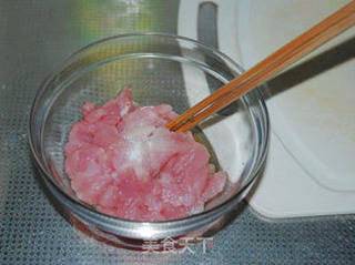 茭白炒肉片的做法步骤:4