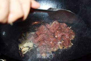洋葱炒牛肉的做法步骤:5