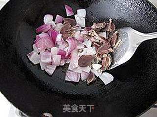 洋葱炒鸭胗的做法步骤：4