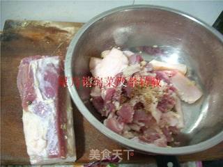 星月私房菜---特色川味粉蒸肉的做法步骤:4
