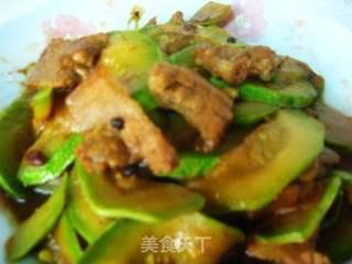 西葫芦小炒肉的做法步骤：11