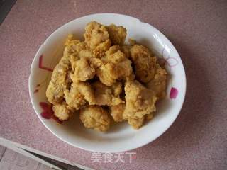 菠萝咕噜肉的做法步骤:7