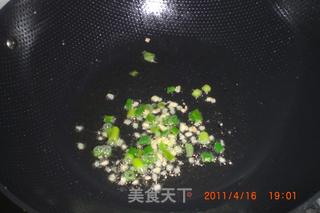 青菜炒红薯粉的做法步骤：5