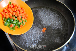 三色虾仁的做法步骤：5