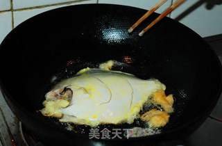 红烧平鱼的做法步骤:7
