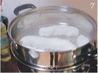 番茄炒年糕(附自制年糕过程)的做法步骤:7