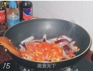 番茄炒年糕(附自制年糕过程)的做法步骤:15
