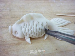 金鱼包的做法步骤：6