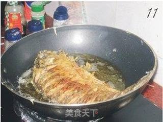 糖醋鲤鱼的做法步骤:11