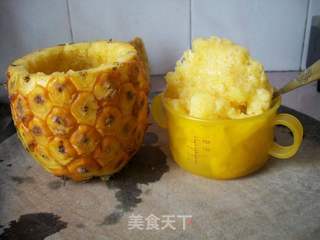 菠萝饭的做法步骤：3