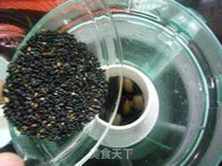 补血健体黑豆浆的做法步骤:5