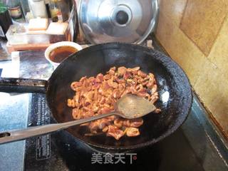 蒜薹炒鸡胗的做法步骤:5