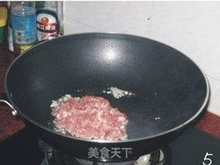 啤酒肉末茄子的做法步骤:5