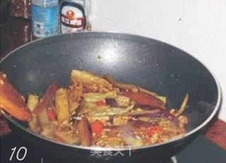 啤酒肉末茄子的做法步骤:10