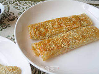 非油炸版的芝麻酥鸭的做法步骤：17