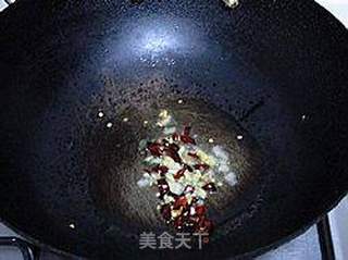 咸菜炒百叶的做法步骤：4