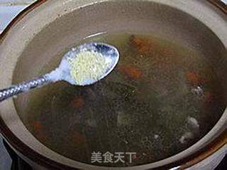 虫草枸杞猪心汤的做法步骤:11