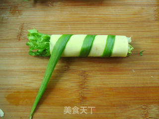 卷出来的美丽【苦菊卷】的做法步骤:4