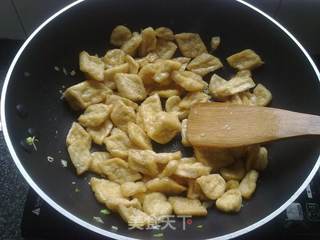 【蚝油豆泡扒生菜】的做法步骤:3
