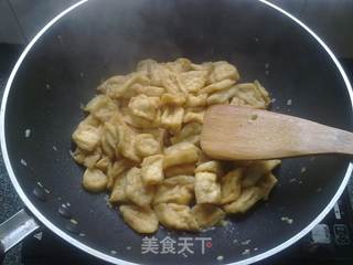 【蚝油豆泡扒生菜】的做法步骤:9