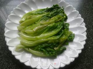 【蚝油豆泡扒生菜】的做法步骤:11