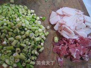雪菜小笋的做法步骤：2