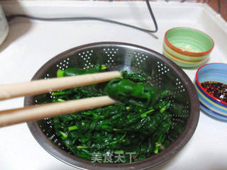 湘菜凉拌韭菜的做法步骤:3
