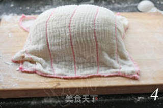 周末的营养早餐之八 烫面鲜肉大包的做法步骤:4